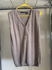 Mark Shale Mens Linen Cotton Blend Vest