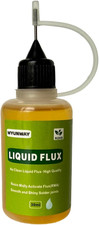 Liquid Soldering Flux for Electronics, No Clean Rosin Flux, Dropper Squeeze Bott
