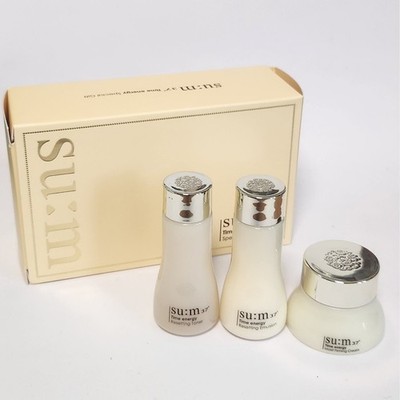 SU:M37 SUM37 Time Energy 3 items Trial kit  Korean Cosmetics