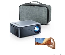 vamvo Mini Projector WiFi Portable Movie Projectors, 