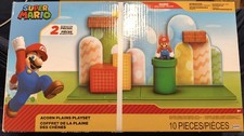 Juego de figuras Nintendo Super Mario Acorn Plains 2,5' con accesorios