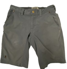 Chrome Industries Shorts Mens Gray Cycling Outdoor Size 32  Distressed Flaws  
