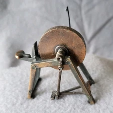 Vintage Durham Industries Die Cast Metal Miniature Grinding Wheel