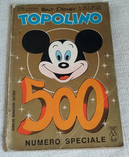 TOPOLINO NUMERO 500 COMPLETO DI FARFALLA