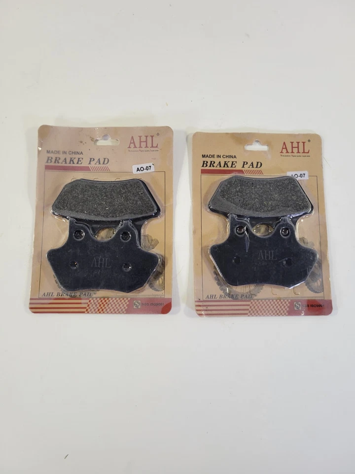 Vintage Pair Of Motorcycle AHL Brake Pads AO-07 NOS - Image 2 of 4