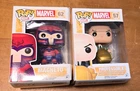 Funko POP! Marvel — Magneto #62 + Professor X #57 (Lot of 2 Figures)
