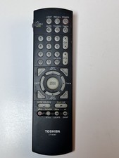 Toshiba Remote Control CT-90087 Universal Black TV VCR