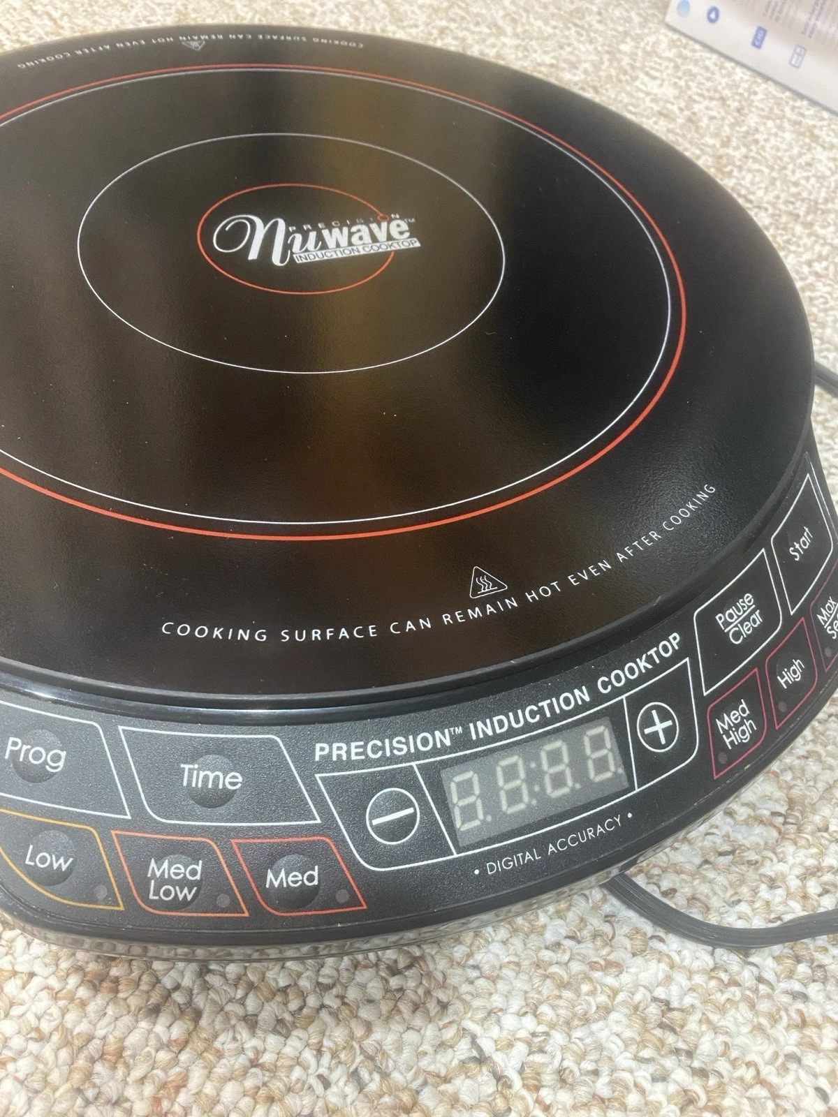 Nuwave Pic Flex Portable Precision Induction Cooktop - Model: 30101 (Black)