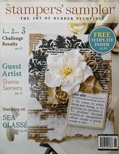 THE ART OF RUBBER STAMPING June/July 2011 STAMPERS' SAMPLER Magazine NEW