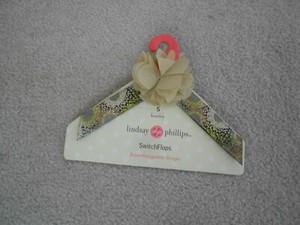 Lindsay Phillips SwitchFlops KINSLEY 5, 6 Small Interchangeable Straps