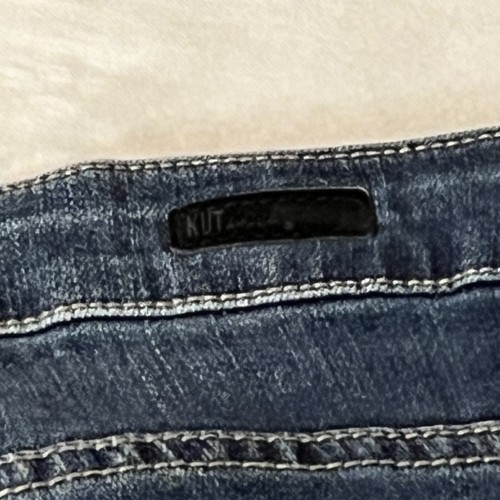 Kut From The Kloth Sz 6 Catherine Boyfriend Destroyed Mid Rise Stretch Jean READ - Picture 8 of 16