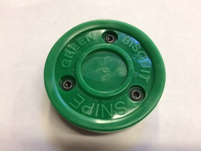Green Biscuit Hockey ''Snipe'' Training Puck