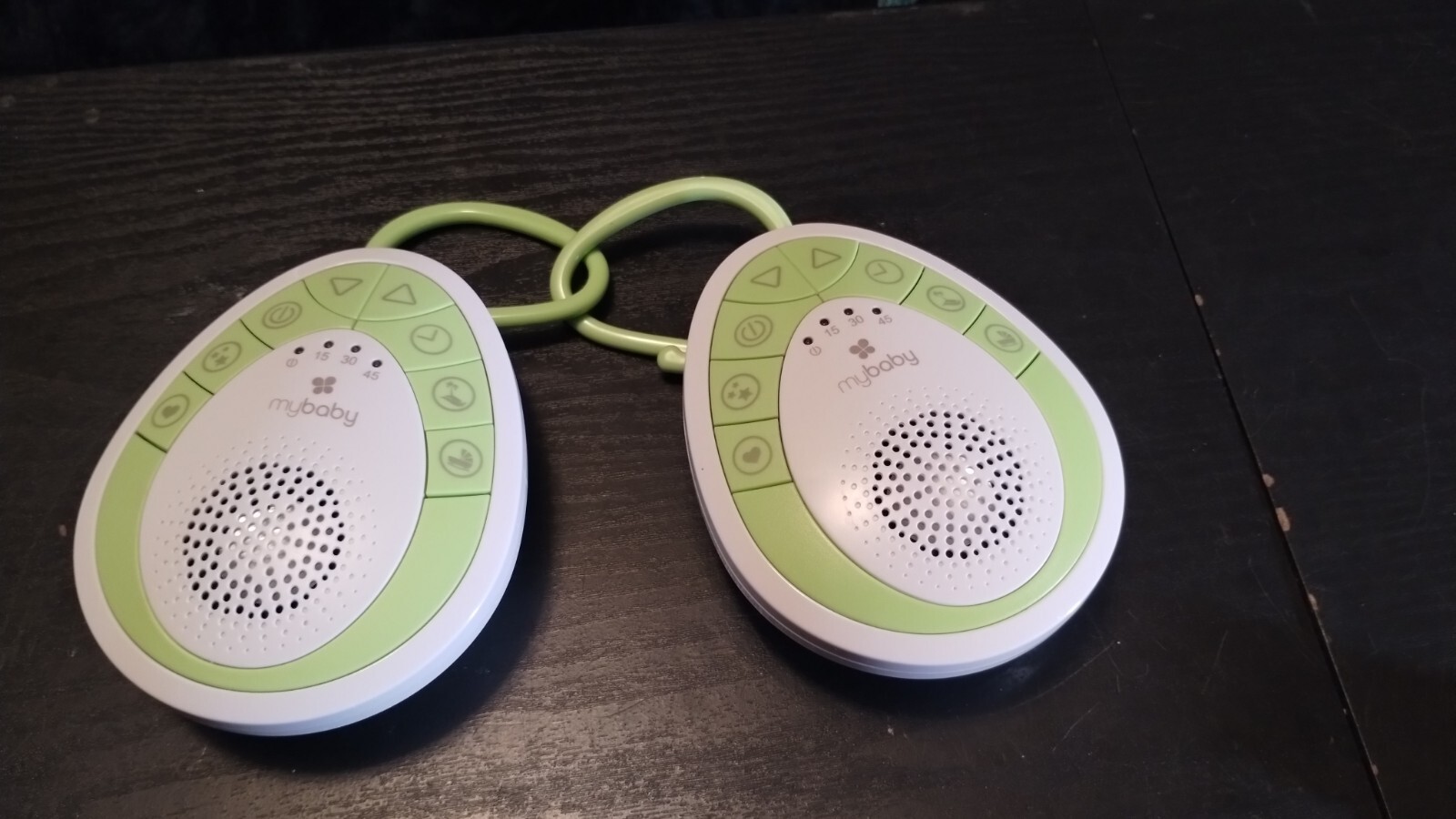 Two Homedics MyBaby Sound Spa On-the-Go Sound Machine Crib Stroller Car Seat