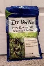 Dr. Teal's Pure Epsom Salt Soaking Solution Relax  Relief with Eucalyptus...
