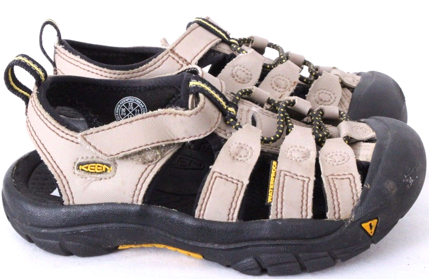 Keen 10810210 Newport H2 Beige Bungee scarpe da trekking acqua sandali ragazzo 12