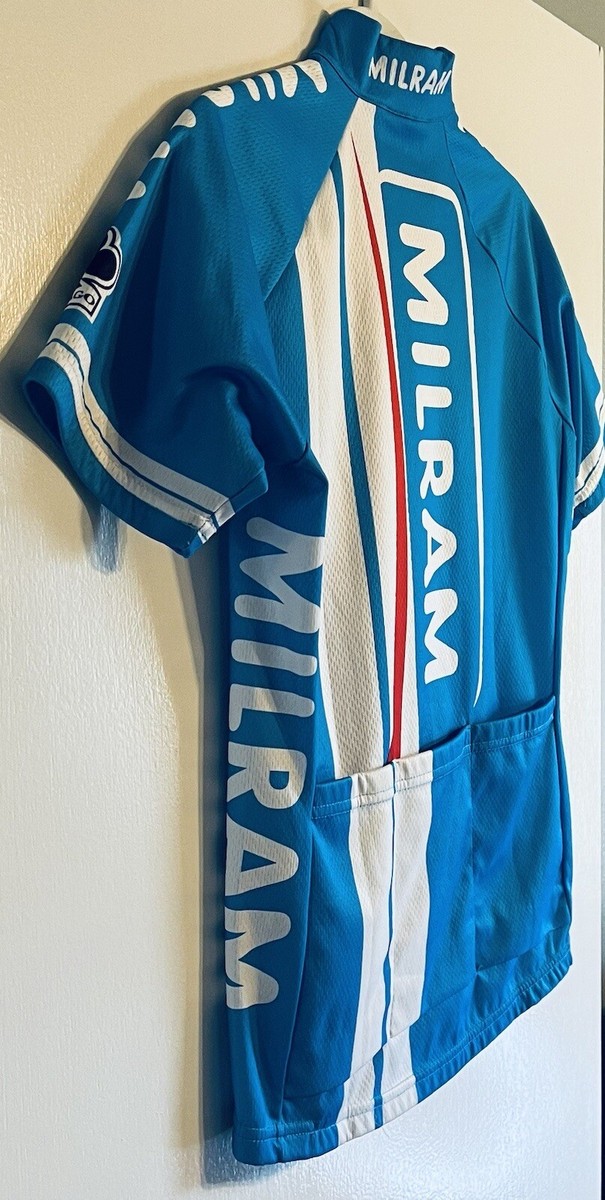SMS Santini Italy Milram Cycling Team 1/4 Zip Jersey Short
