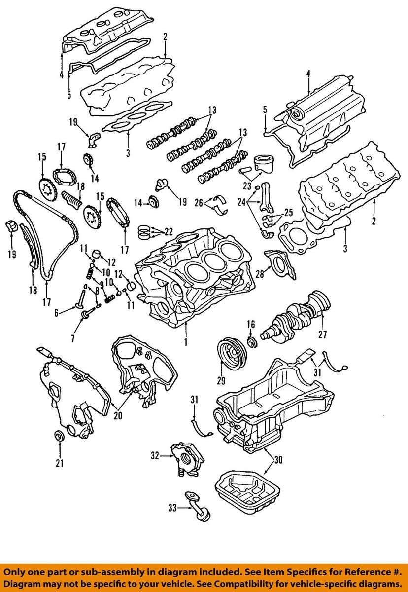 NISSAN OEM 02-08 350Z Engine Engine Parts-Valve Cover Gasket NISSAN OEM 02-08 350Z Engine Engine Parts-Valve Cover Gasket