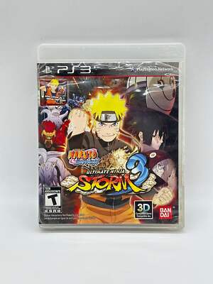 Jeu PS3 NARUTO SHIPPUDEN ULTIMATE NINJA STORM 3 - Version PAL PROMO (Not For Sale) - Bon état