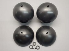 Mortero con carcasa aérea bola de plástico fuegos artificiales de 5" de 3 piezas