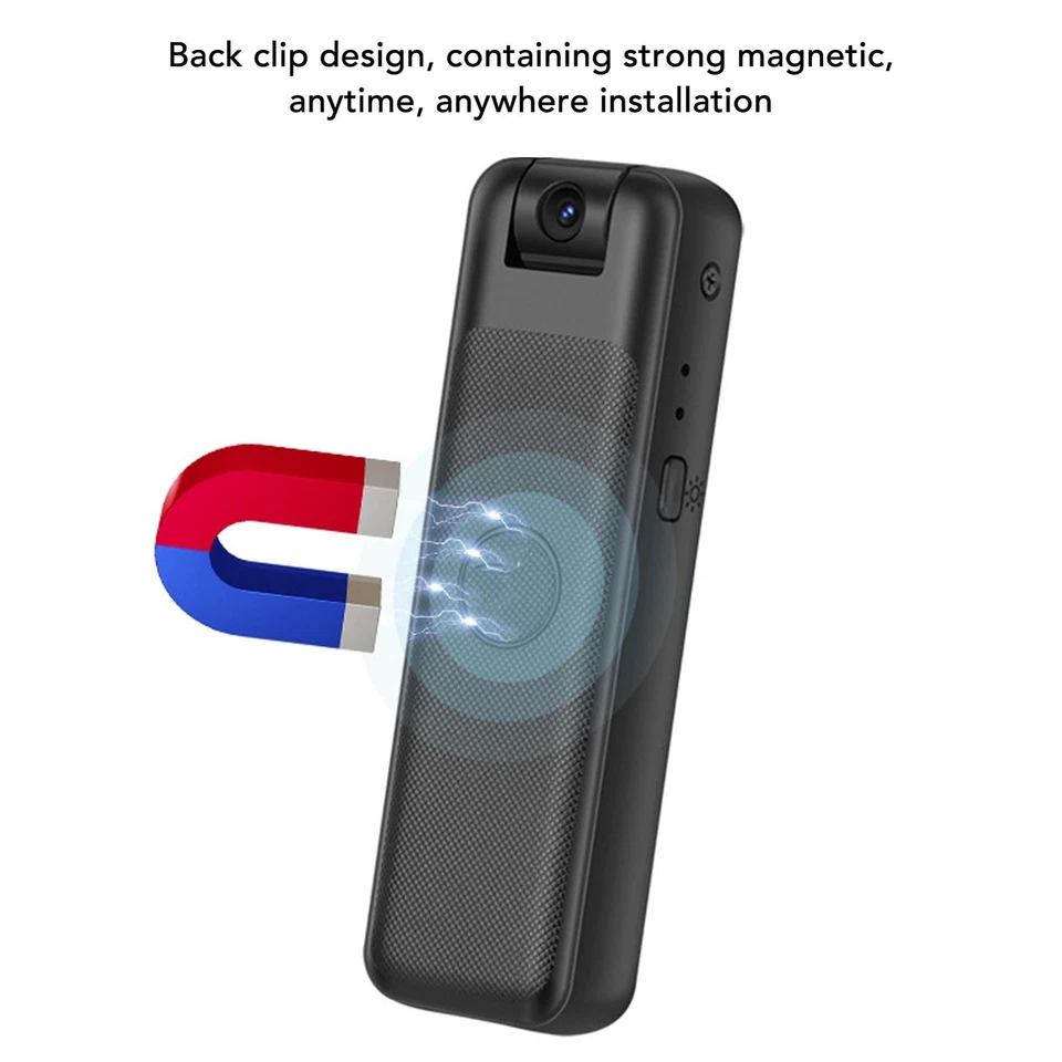 Nuevo 1080P Audio Video DVR IR Cámara Nocturna HD WIFI Videocámara Mini Cámara Cuerpo de Policía Foto 4 de 4