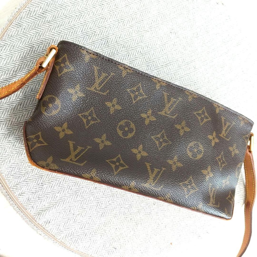 Auth LOUIS VUITTON M51240 Trotteur Shoulder Bag Monogram Canvas LV  
