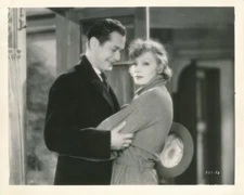 GRETA GARBO ROBERT MONTGOMERY Original Vintage INSPIRATION MGM Studio Photo