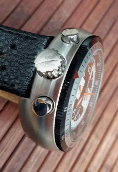 SORNA Bullhead автоматические часы тахометр масштаб новый неношеный - черный m - Изображение 4 из 4