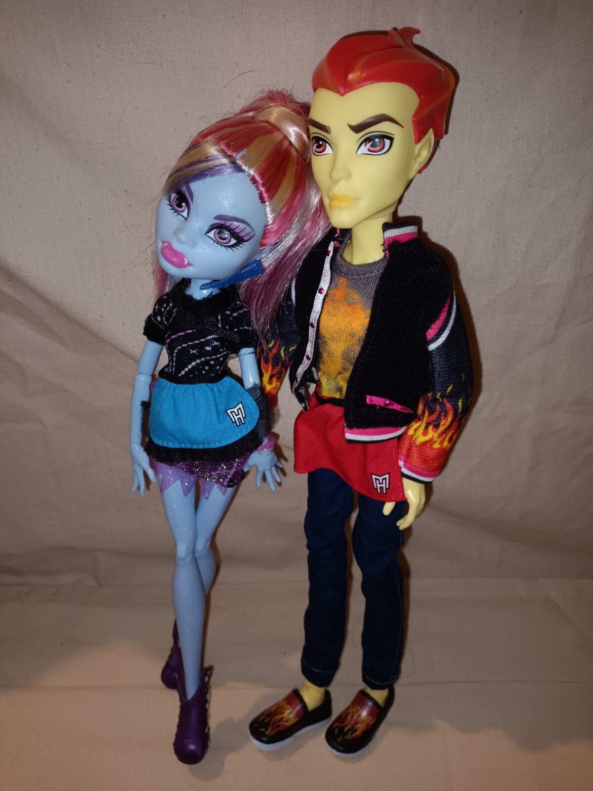 Monster High Abbey & Heath 2-Pack Dolls in Excellent Condition