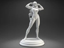 She Hulk Unpainted Unassembled Resin 3D printed Model Figure GK DIY KIT NSFW