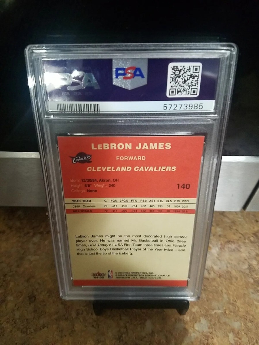 2004 Fleer Lebron James Psa 9 | eBay