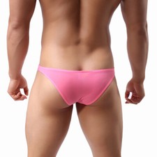 Ice Silk Men's Underwear Breathable Briefs Ultra-thin Ice Silk Bikini Panties