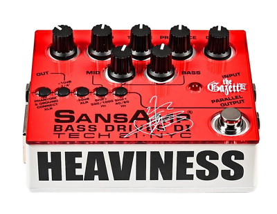 TECH 21 SansAmp BASS DRIVER DI-HEAVINESS the GazettE REITA TECH 21 SansAmp BASS DRIVER DI-HEAVINESS the GazettE REITA