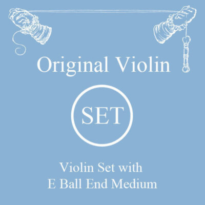 LARSEN Original Violin Medium 4/4 Set E-A-D-G