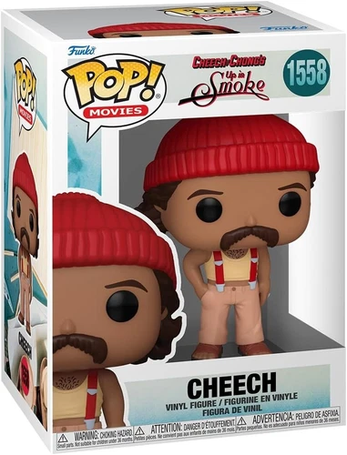 Cheech & Chong Up in Smoke Cheech Funko Pop! #1558 With Protector