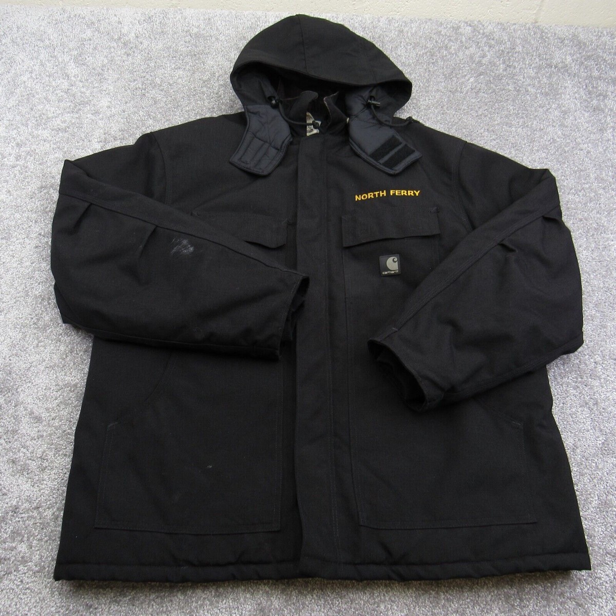 Vintage Carhartt Detroit Jacket XL Black Quilted Lining Vintage Carhartt Detroit Jacket XL Black Quilted Lining
