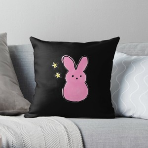 peep bunny pillow