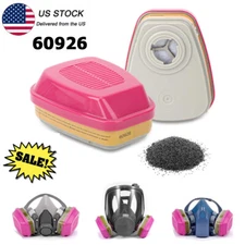 1 Pair 60926 Multi Gas Vapor P100 Replacement Respirator Protection Cartridge US