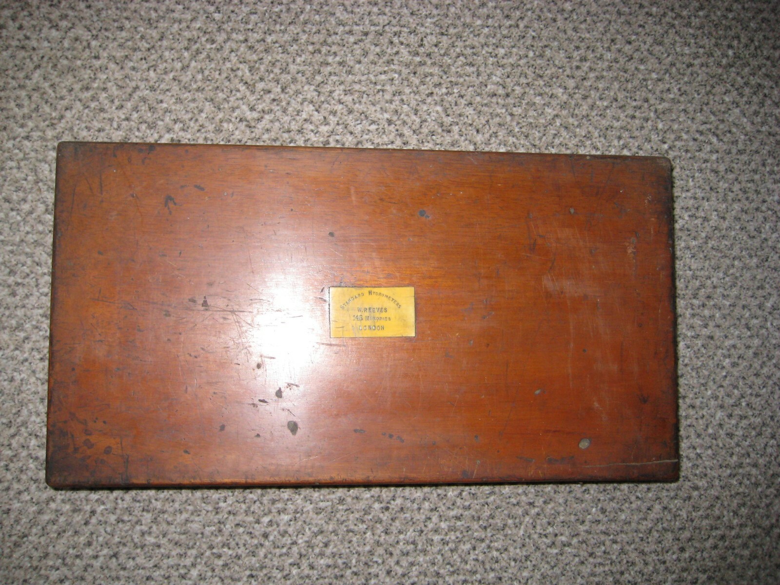 Antique Boxed set of W. Reeves mercury filled Hydrometers. eBay