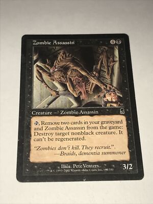Magic the Gathering Zombie Assassin Card | eBay