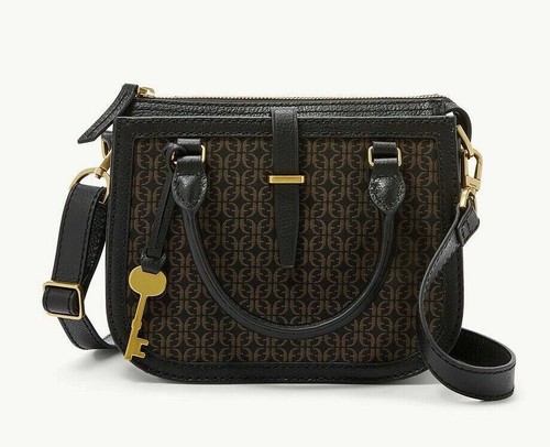 FOSSIL Ryder Mini Satchel Leather Purse 