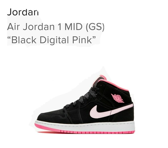 retro 1 black and pink