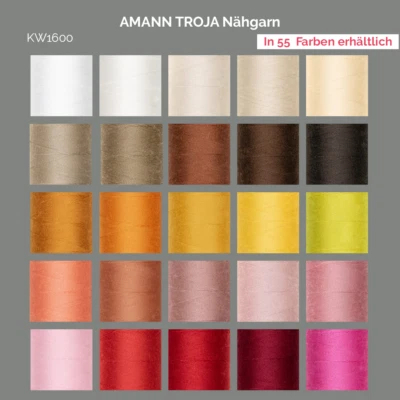 Nähgarn AMANN Troja / 500 Meter - Preis = 1 Stück