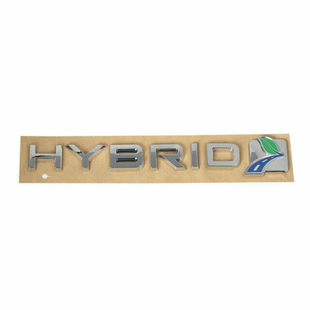 Placa de nombre "HYBRID" para Ford Fusion & C-Max 2013-2020 (N/P DS7Z9942528G)