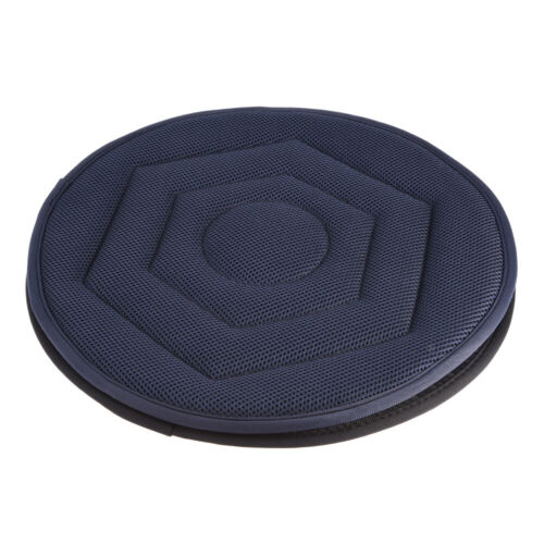 Non-slip Car Seat Revolving Rotating Cushion Memory Swivel Foam Dark Blue
