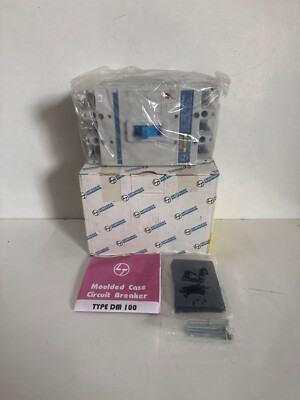 Larsen & Toubro DM 100 MCCB 80A Moulded Case Circuit Breaker