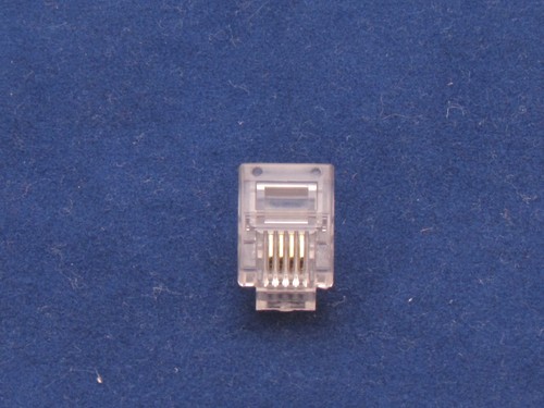 1000 X RJ11 Plug 6P4C Phone Modular Cord Connector Adapter Crimp CAT RJ-11 CAT3 - Picture 8 of 11
