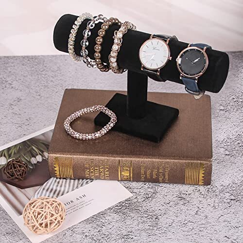 Soporte para pulsera barra en T, soporte de exhibición para pulseras en venta, organizador de joyas - Imagen 4 de 5