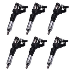 6X Fuel Injector 095000-6590 23670-E0010 23670E0010 for Denso Hino J08E Engine