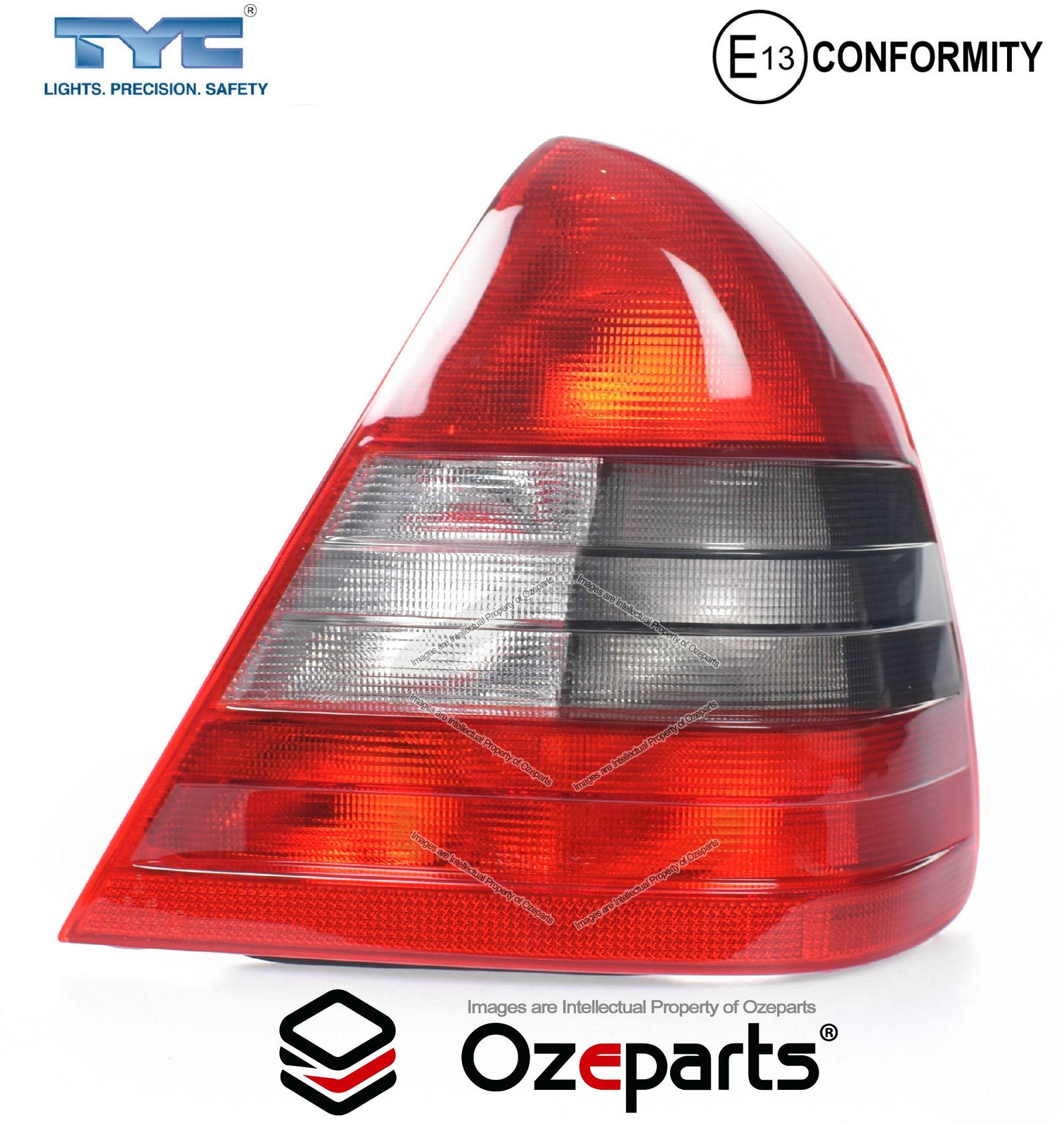 RH Right Hand Tail Light Lamp (Clear) For Mercedes Benz C Class W202