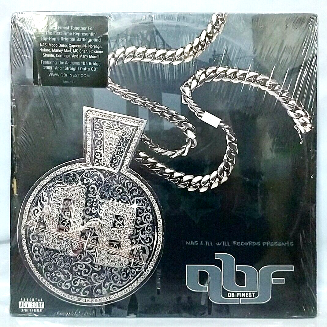 LP) QB Finest – Queensbridge The Album, Brand New, US OG Press, C2